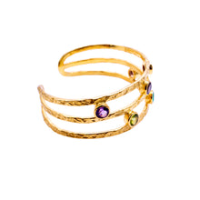 画像をギャラリービューアに読み込む, ATHENA 'Venus'ジェムストーンバングル:ガーネット他
