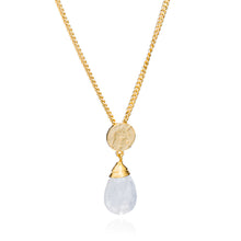 画像をギャラリービューアに読み込む, ATHENA 'Kate' ドロップネックレス : ムーンストーン
