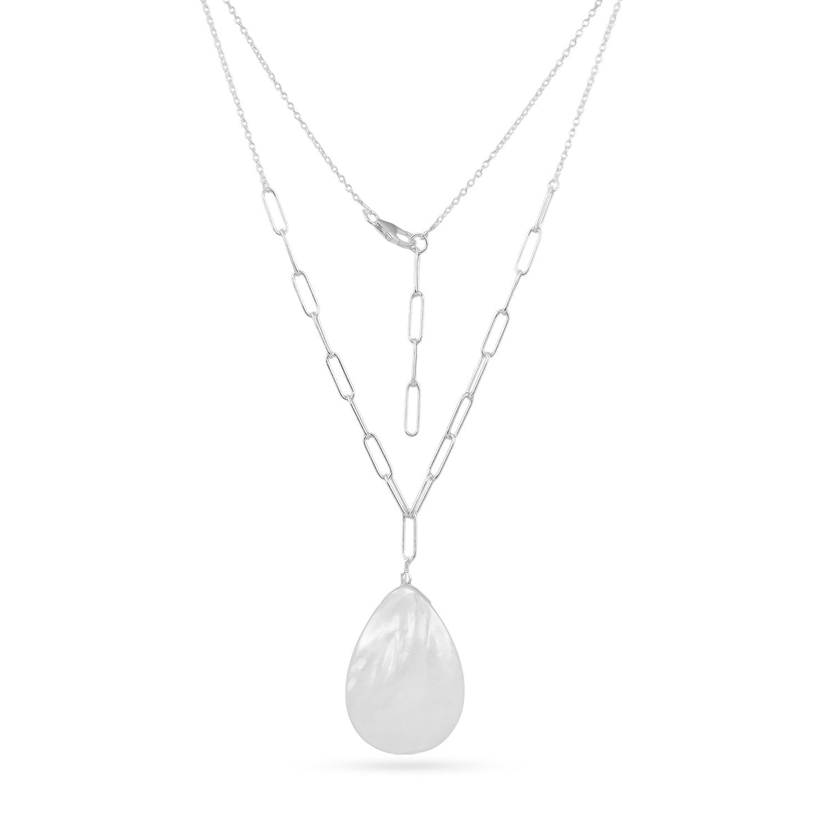 Selene ファインシルバーネックレス マザーオブパール