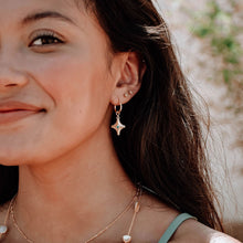 画像をギャラリービューアに読み込む, ASTRAL ZETAポインテッドスタースリーパーフープピアス : アイオライト