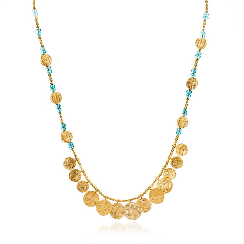 ATHENA Cleopatraコインネックレス : アパタイト